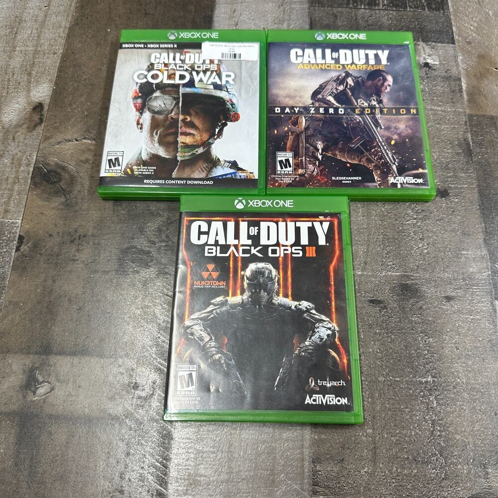 Call of Duty: Black Ops Cold War Xbox One iii Advanced Warfare
